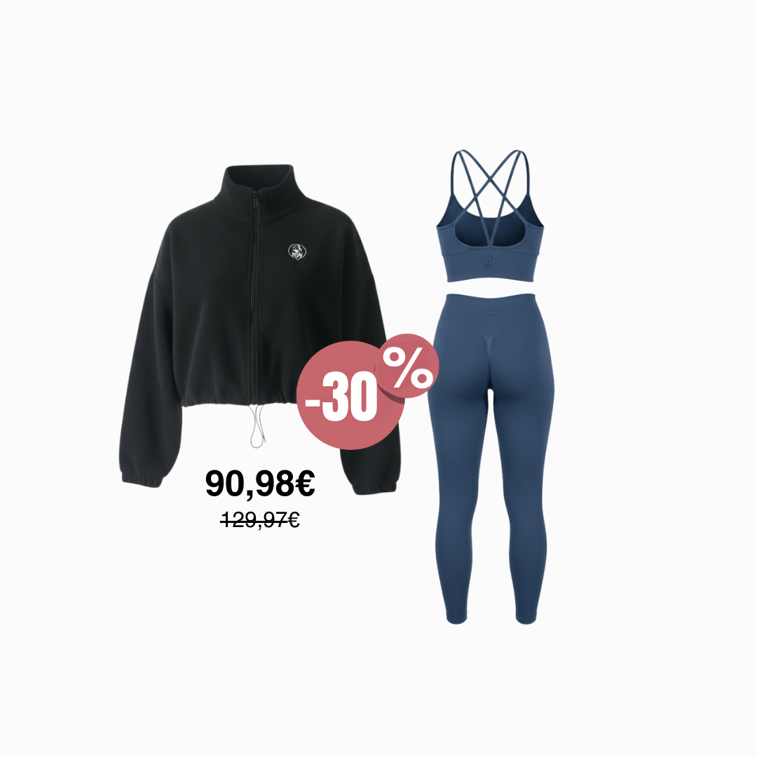 veste et ensemble de sport push up