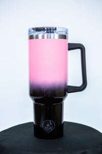gourde noir et rose reveal wear