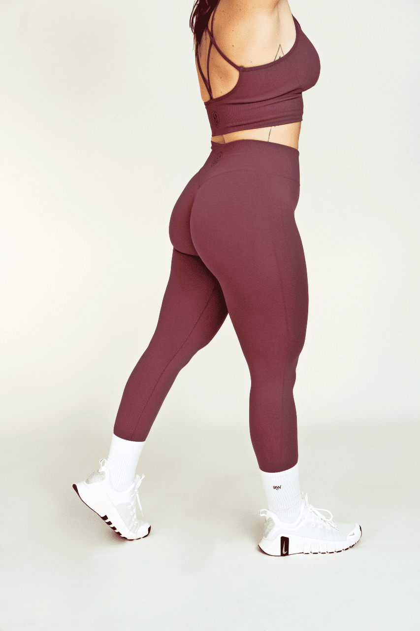 Legging Push up Sans Couture cacao